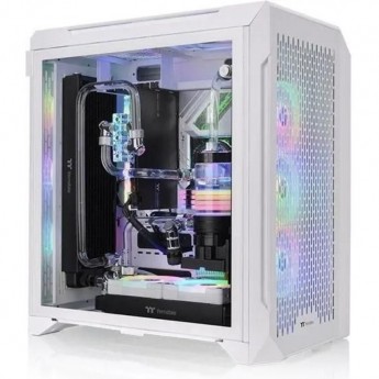 Корпус THERMALTAKE CA-1X7-00F6WN-01 CTE C700 TG ARGB Snow/White/Win/SPCC/Tempered Glass*2/CT140 ARGB Fan*3/Brown Box
