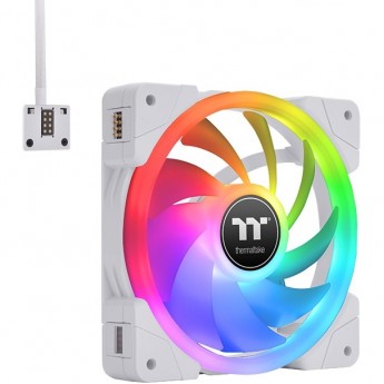 Вентилятор в корпус THERMALTAKE SWAFAN EX12 RGB PC Cooling Fan White TT Premium Edition (3-Fan Pack)